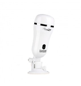 MizzZee - Hand-Free Manually Mini Masturbator Cup (White - Vaginal)